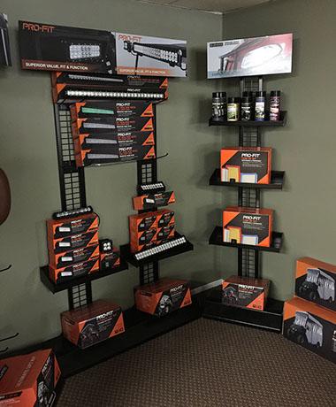 Parts and accessories for sale in R&R Golf Carts, Seneca, South Carolina